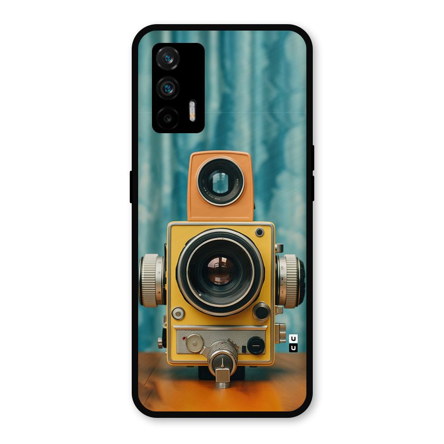Retro Projector Metal Back Case for Realme GT 5G