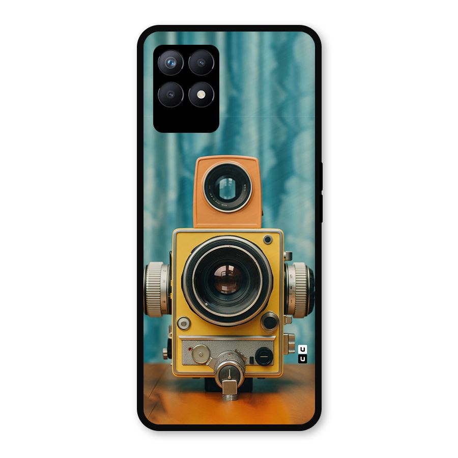 Retro Projector Metal Back Case for Realme Narzo 50