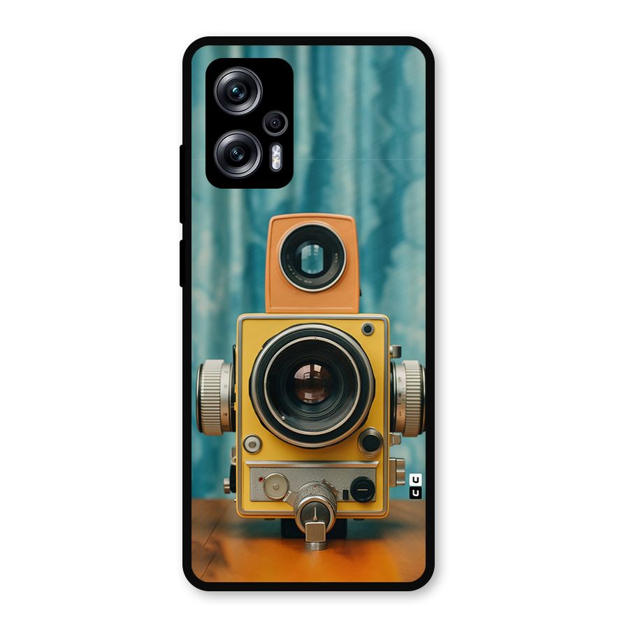 Retro Projector Metal Back Case for Redmi K50i