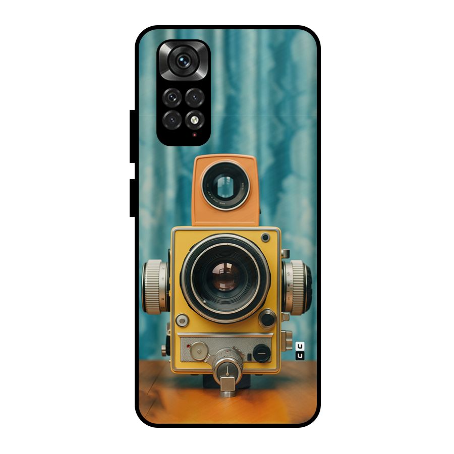 Retro Projector Metal Back Case for Redmi Note 11 Pro