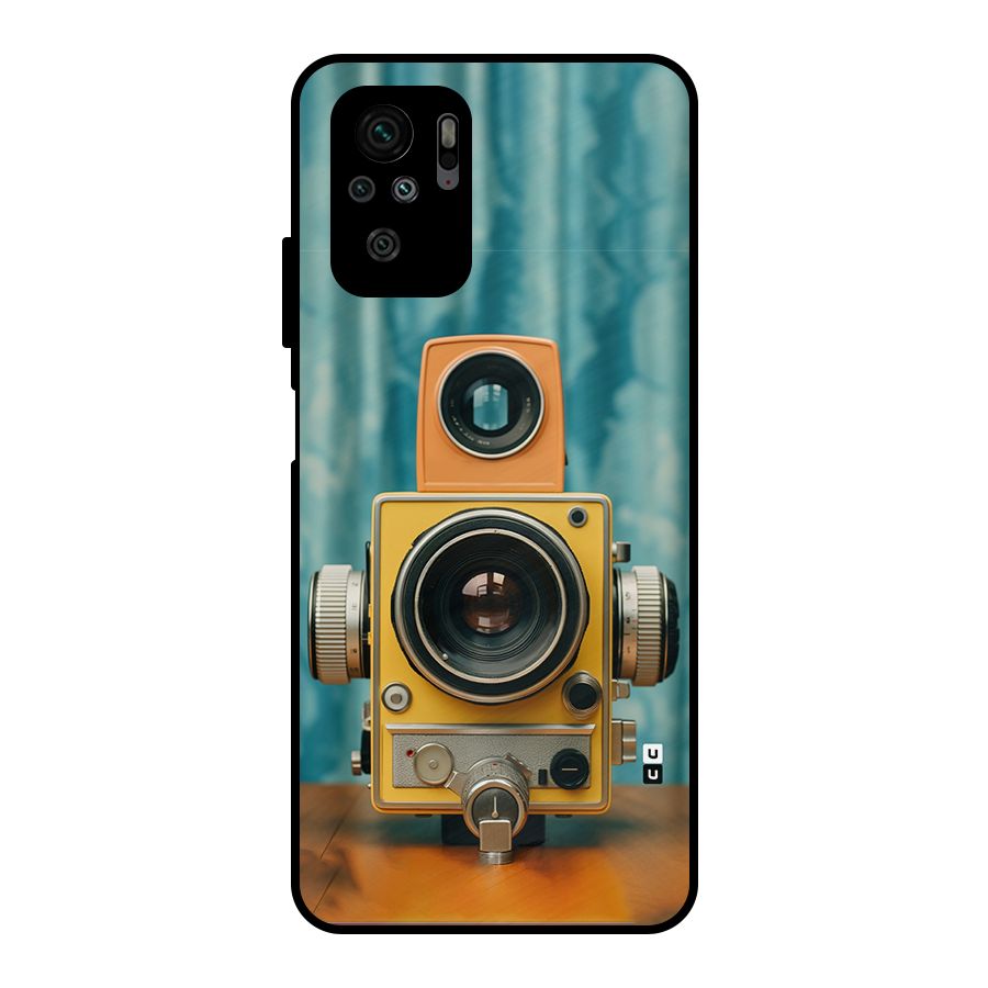 Retro Projector Metal Back Case for Redmi Note 11 SE