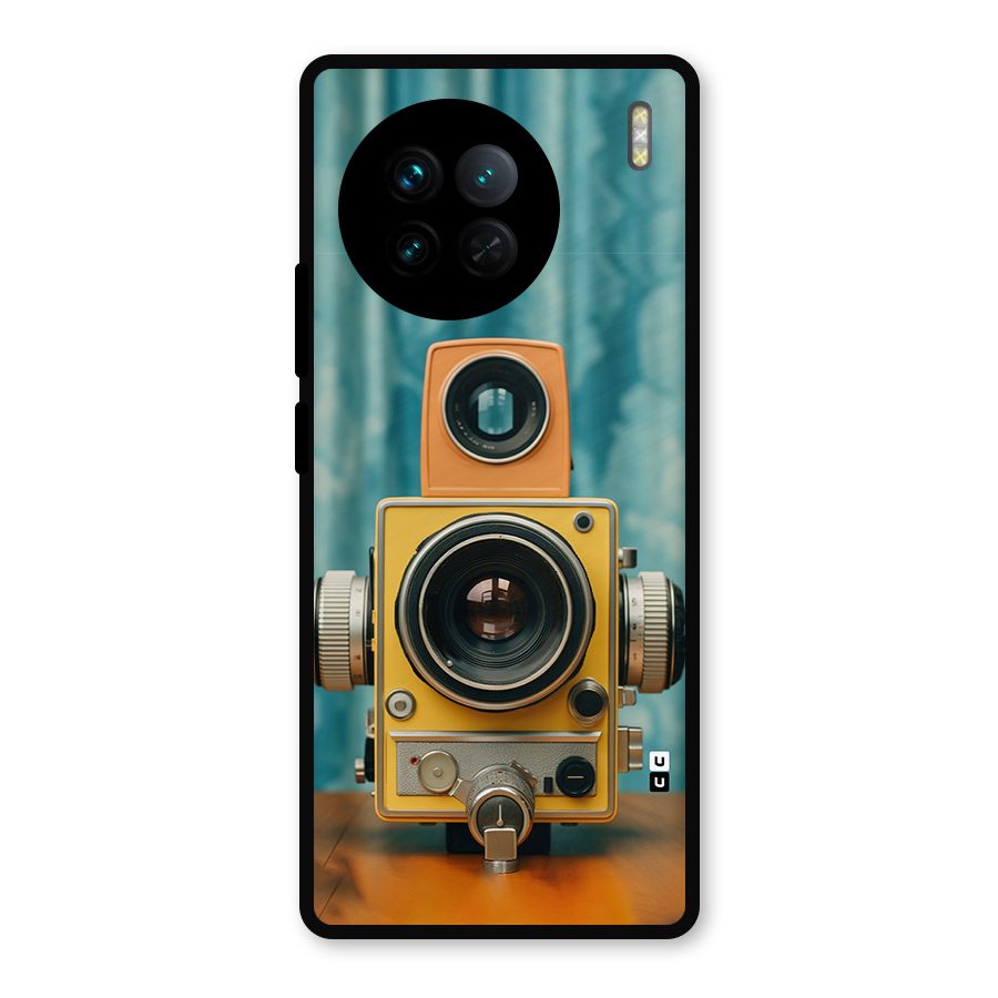 Retro Projector Metal Back Case for Vivo X90