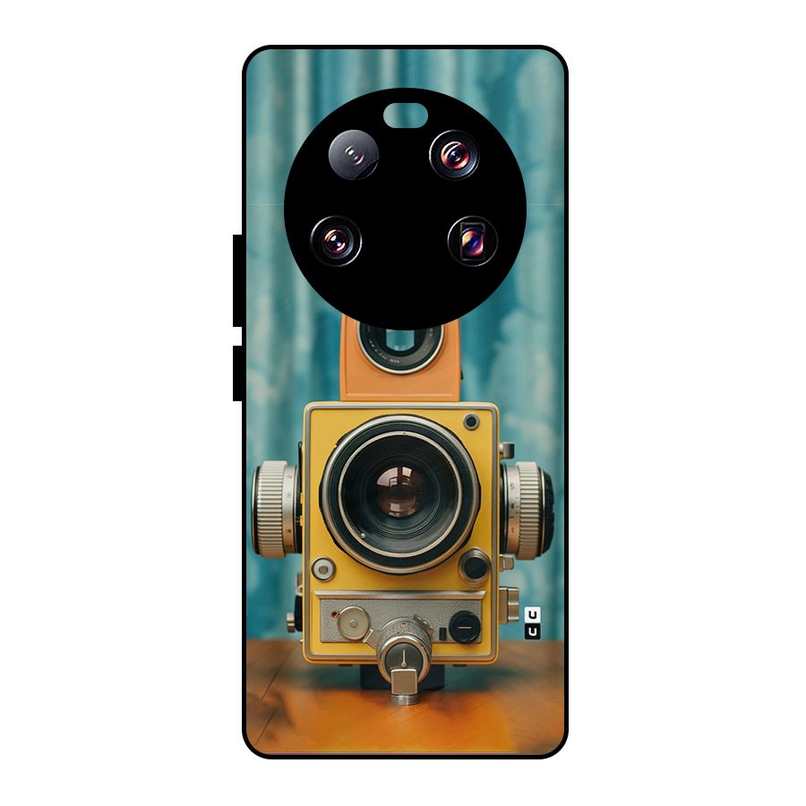 Retro Projector Metal Back Case for Xiaomi 13 Ultra