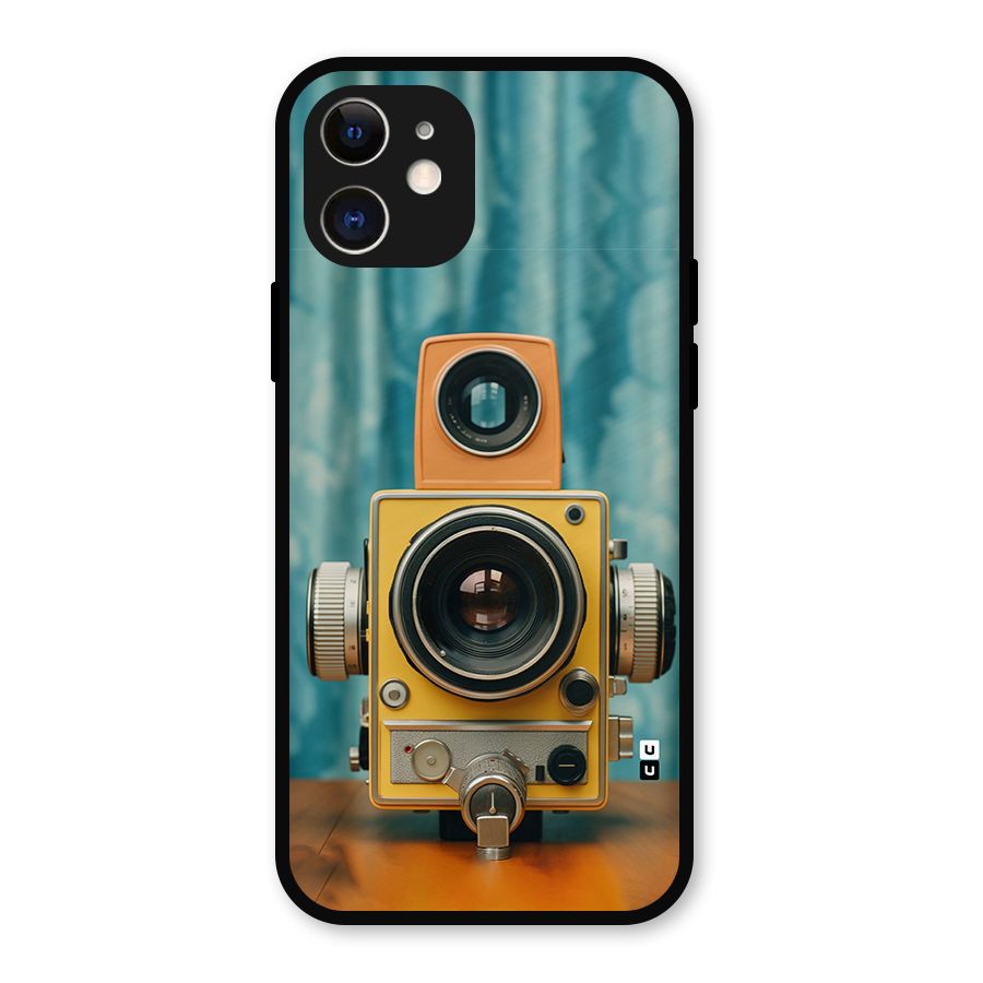 Retro Projector Metal Back Case for iPhone 12