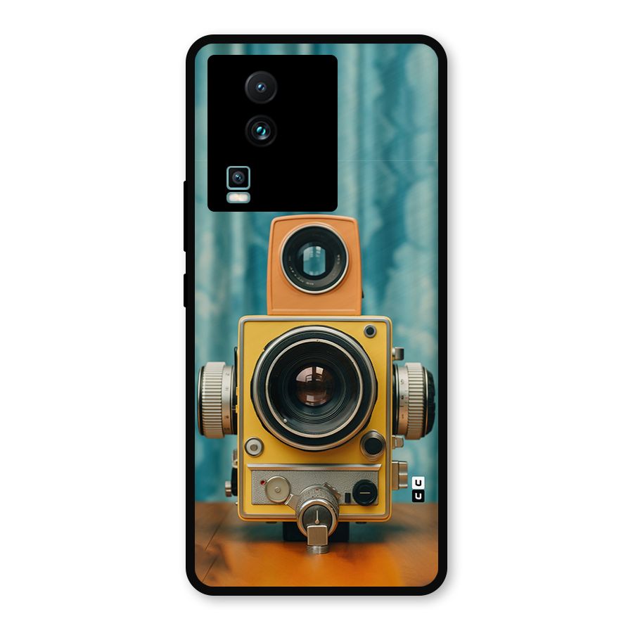 Retro Projector Metal Back Case for iQOO Neo 7 Pro