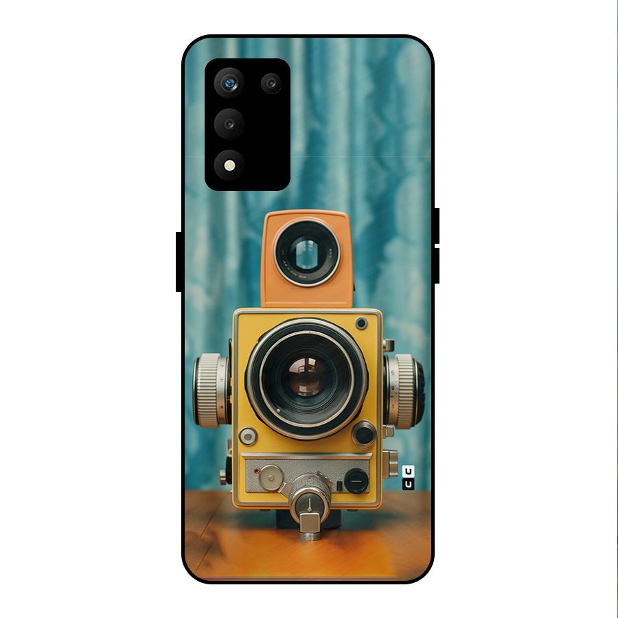 Retro Projector Metal Back Case for realme 9 5G SE