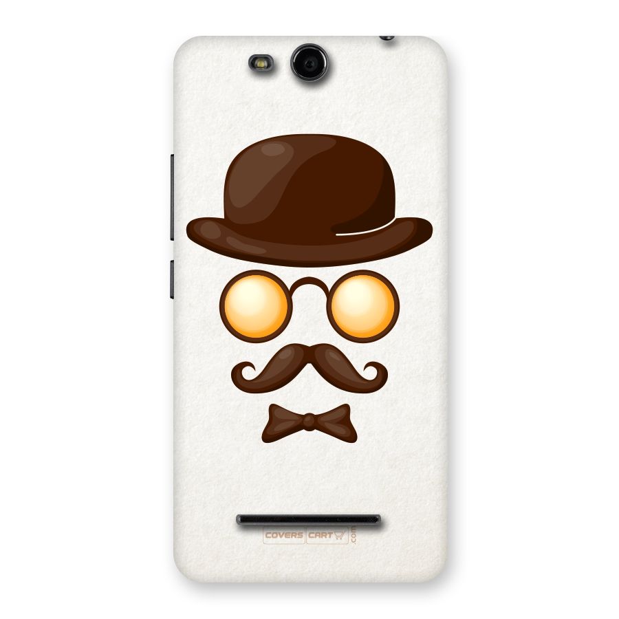 Retro Style Back Case for Micromax Canvas Juice 3 Q392