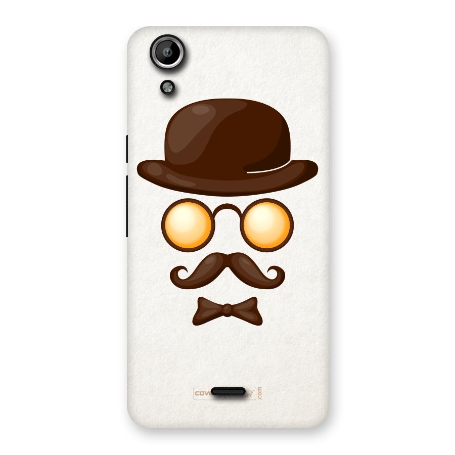 Retro Style Back Case for Micromax Canvas Selfie Lens Q345