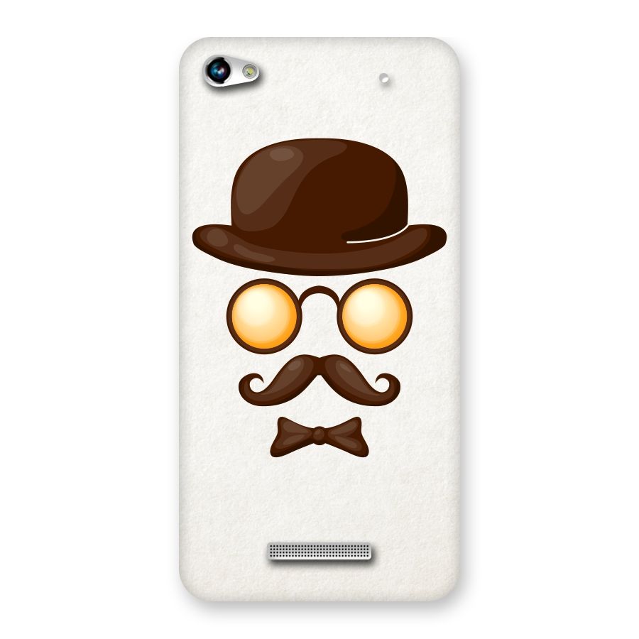 Retro Style Back Case for Micromax Hue 2