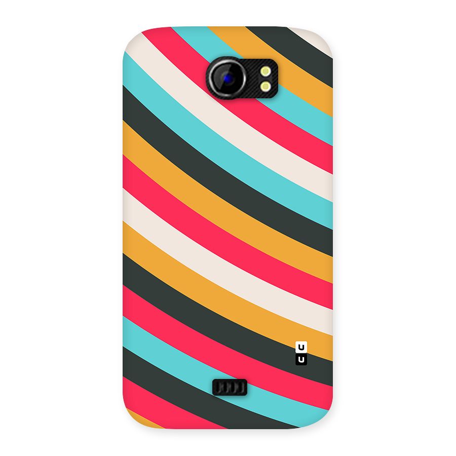 Retro Style Minimal Curves Back Case for Canvas 2 A110