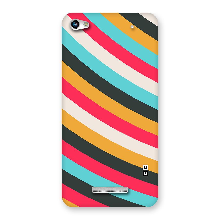 Retro Style Minimal Curves Back Case for Canvas Hue 2 A316