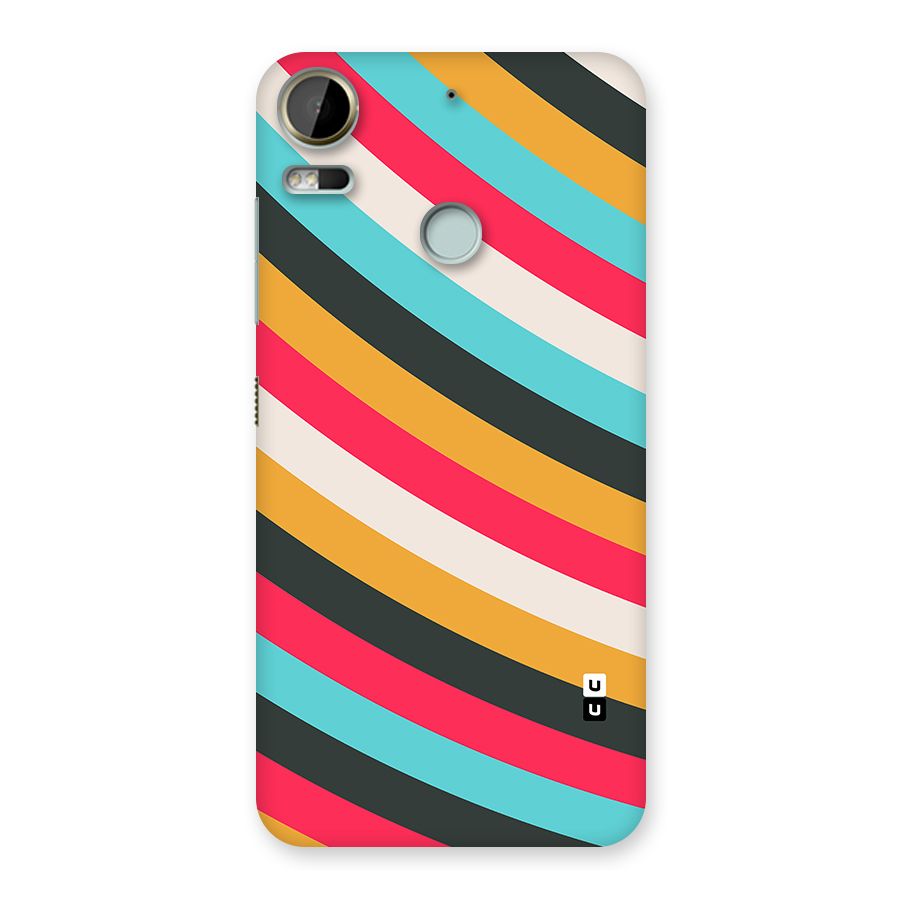 Retro Style Minimal Curves Back Case for Desire 10 Pro