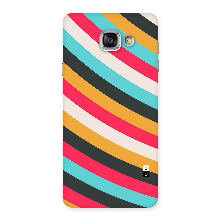 Retro Style Minimal Curves Back Case for Galaxy A7 (2016)
