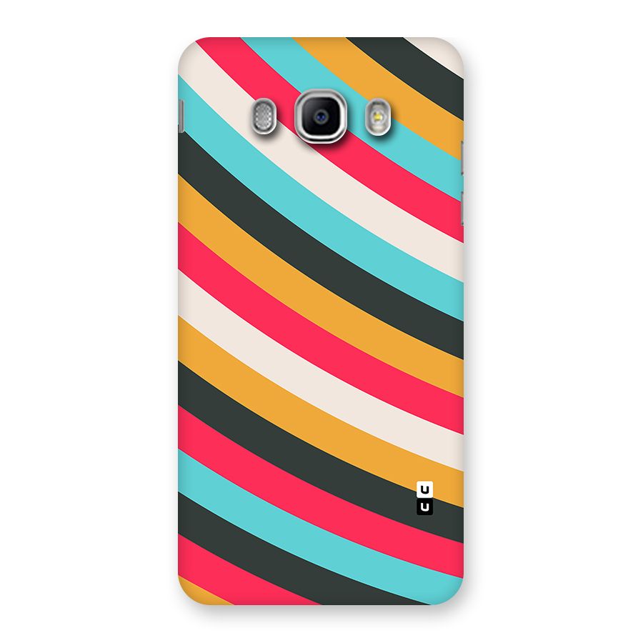 Retro Style Minimal Curves Back Case for Galaxy J5 2016