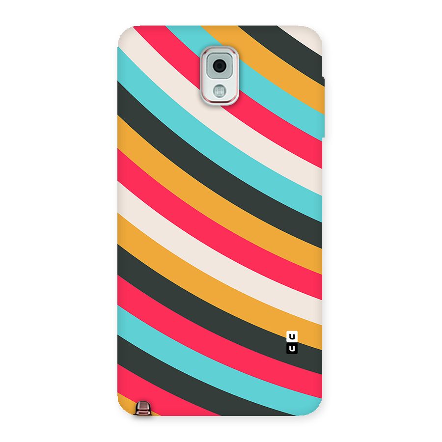 Retro Style Minimal Curves Back Case for Galaxy Note 3