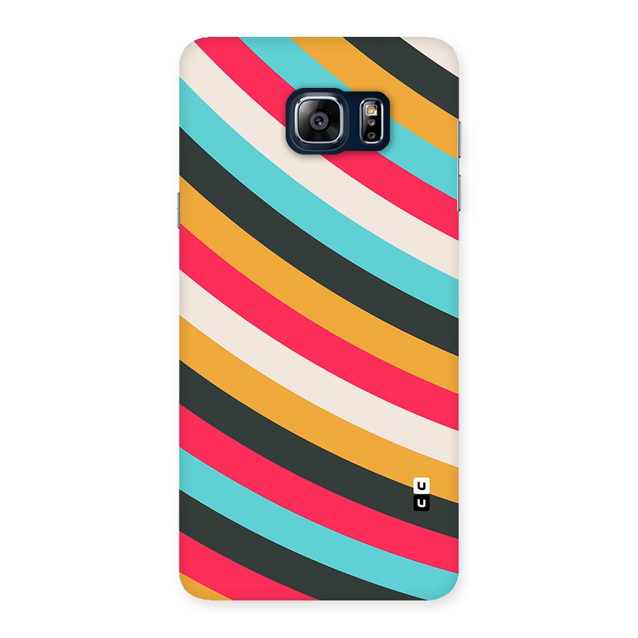 Retro Style Minimal Curves Back Case for Galaxy Note 5
