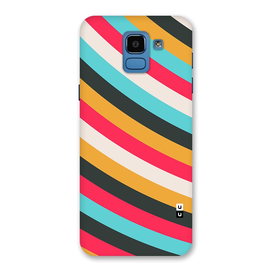 Retro Style Minimal Curves Back Case for Galaxy On6
