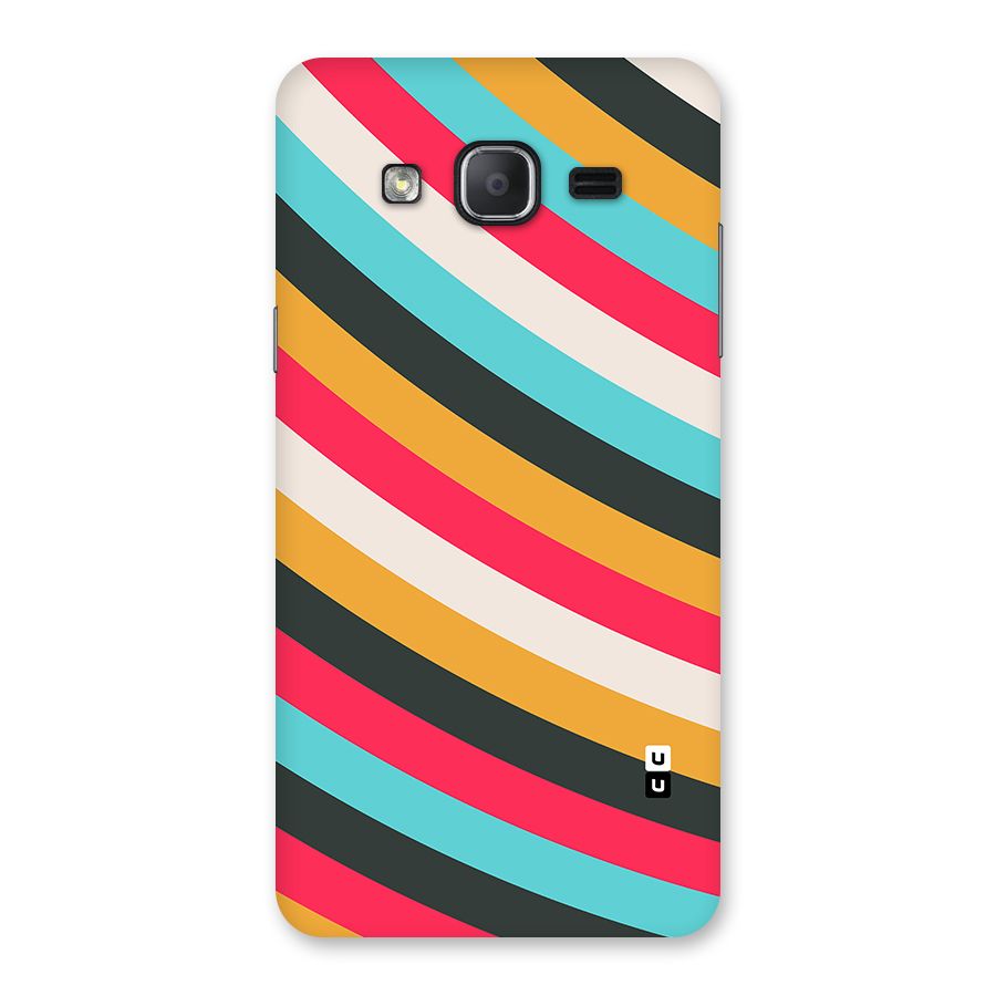 Retro Style Minimal Curves Back Case for Galaxy On7 2015