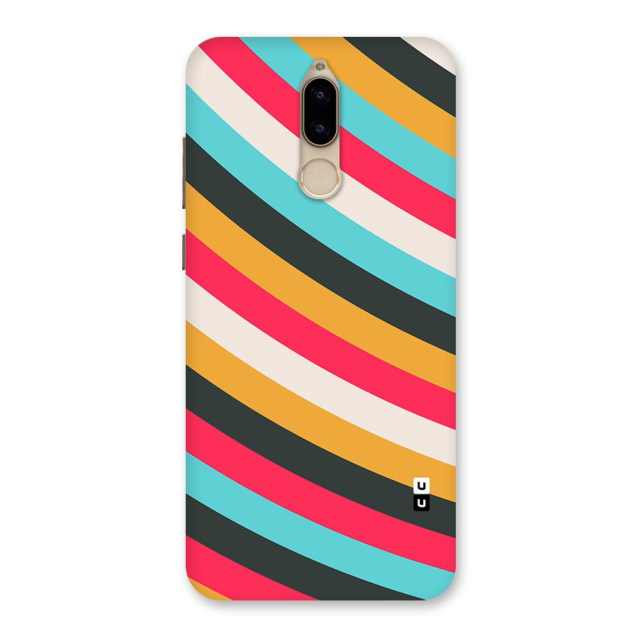 Retro Style Minimal Curves Back Case for Honor 9i