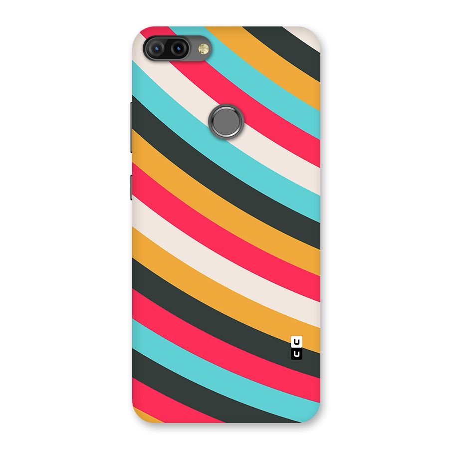 Retro Style Minimal Curves Back Case for Infinix Hot 6 Pro