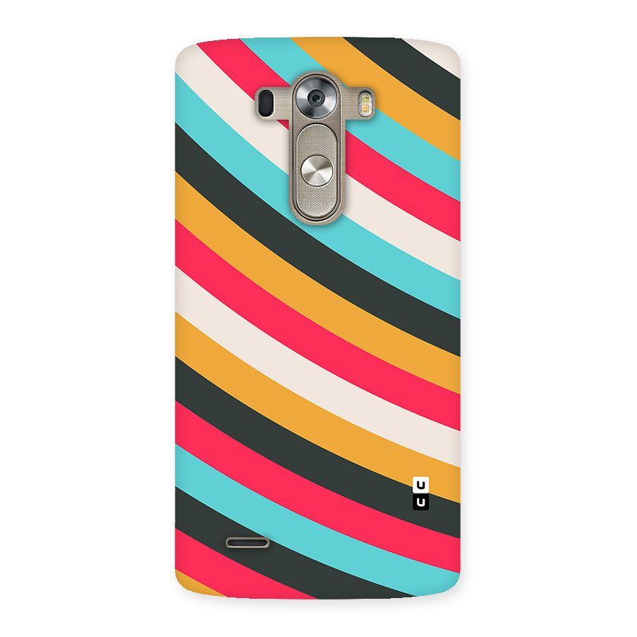 Retro Style Minimal Curves Back Case for LG G3
