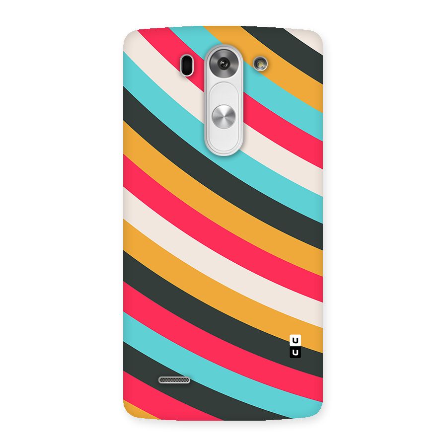 Retro Style Minimal Curves Back Case for LG G3 Mini