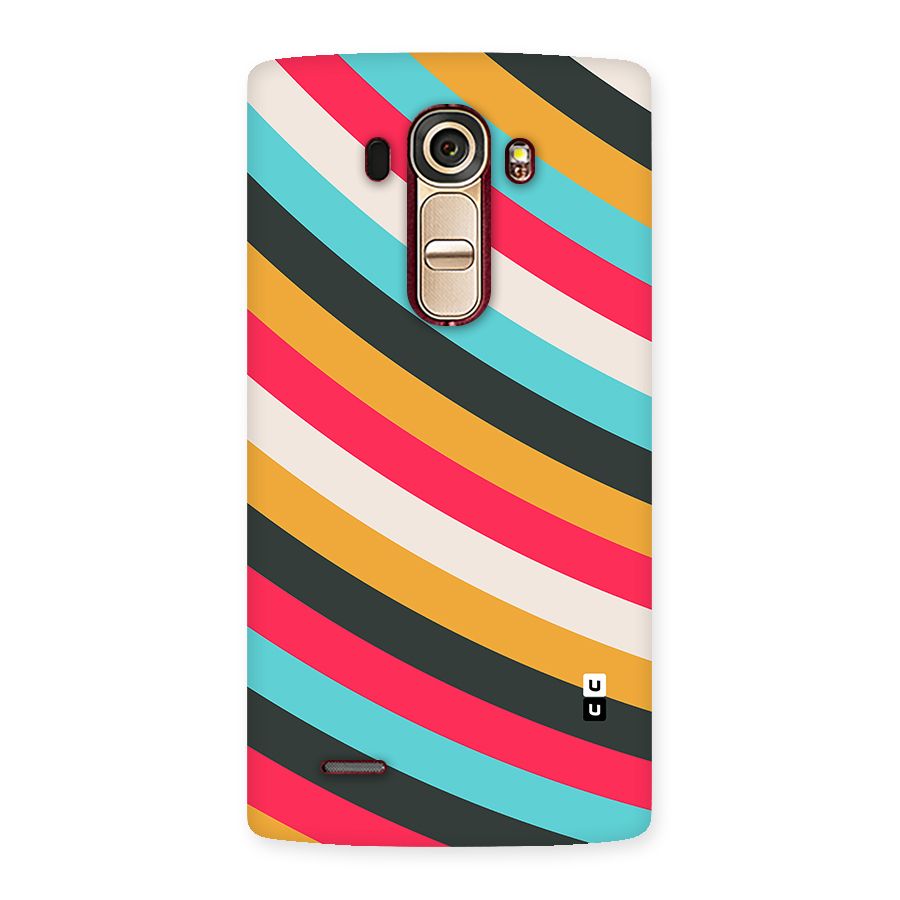 Retro Style Minimal Curves Back Case for LG G4