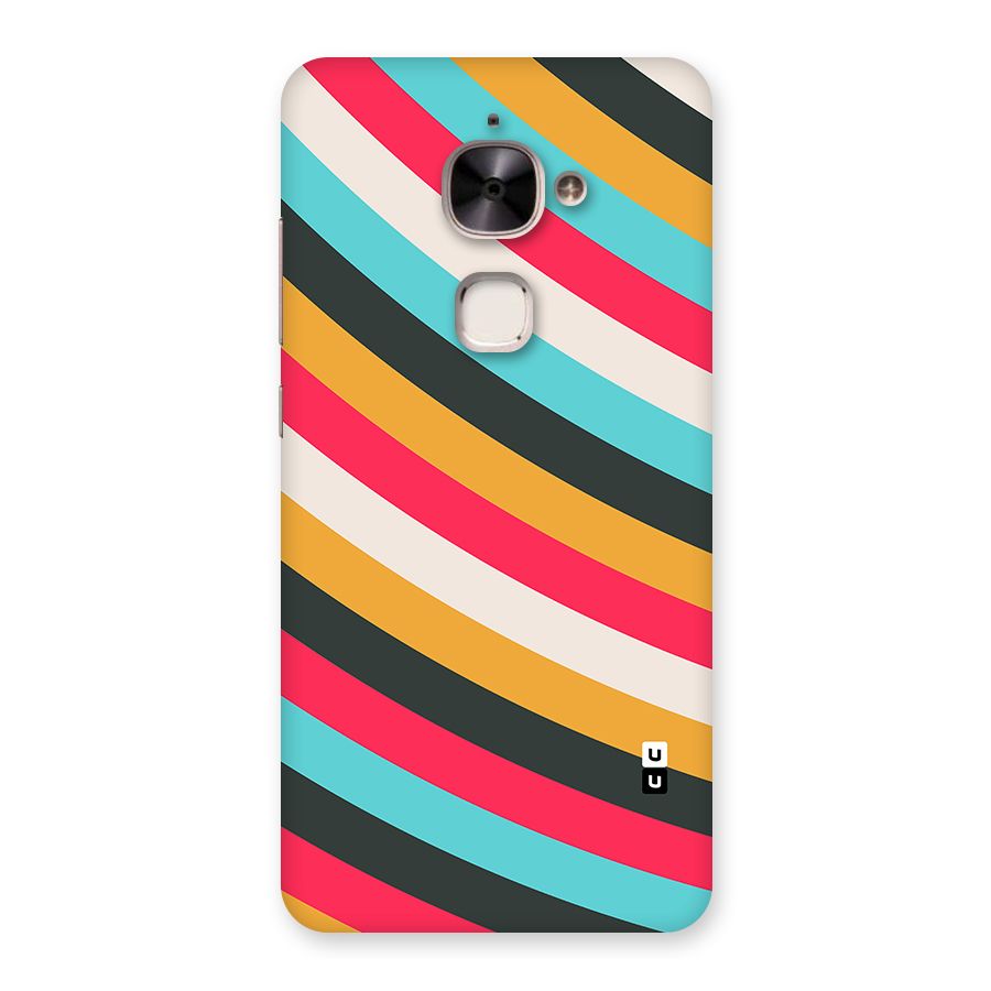 Retro Style Minimal Curves Back Case for Le 2