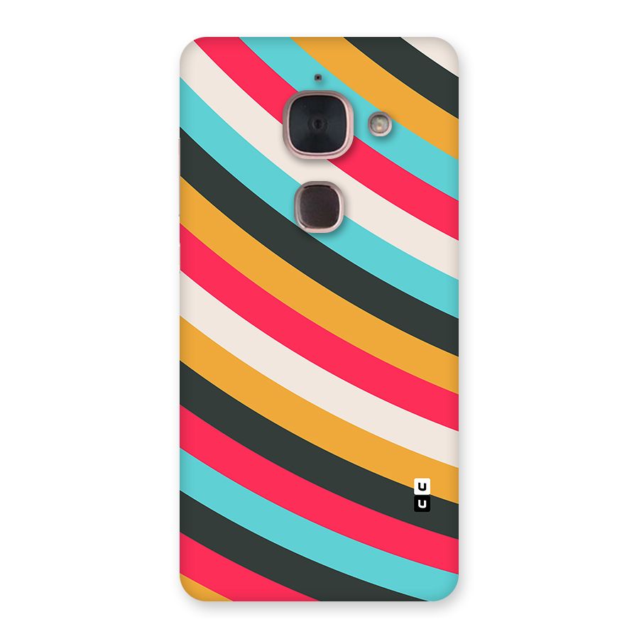 Retro Style Minimal Curves Back Case for Le Max 2