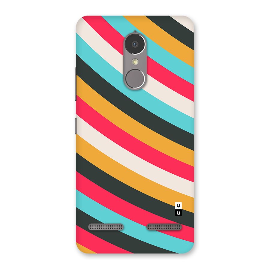 Retro Style Minimal Curves Back Case for Lenovo K6 Power