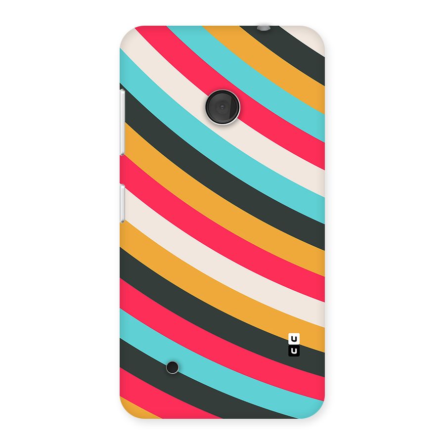 Retro Style Minimal Curves Back Case for Lumia 530