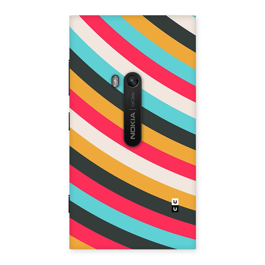 Retro Style Minimal Curves Back Case for Lumia 920