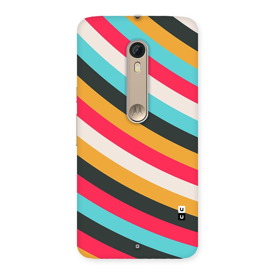 Retro Style Minimal Curves Back Case for Moto X Style