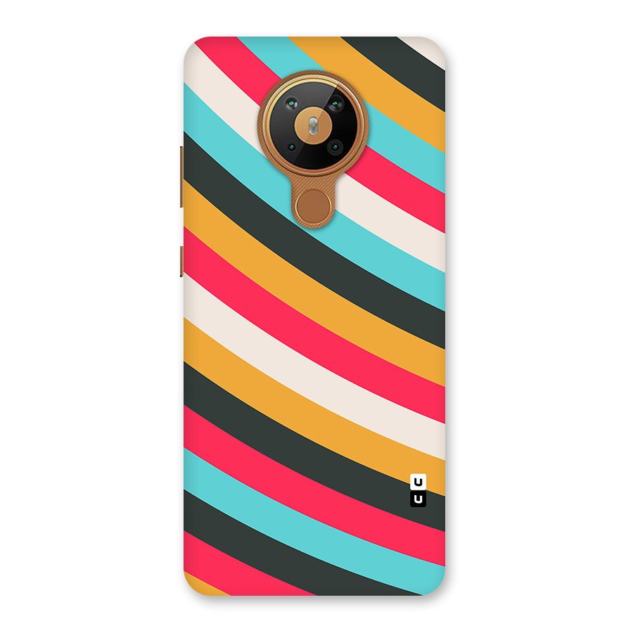 Retro Style Minimal Curves Back Case for Nokia 5.3