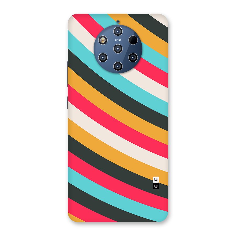 Retro Style Minimal Curves Back Case for Nokia 9 PureView