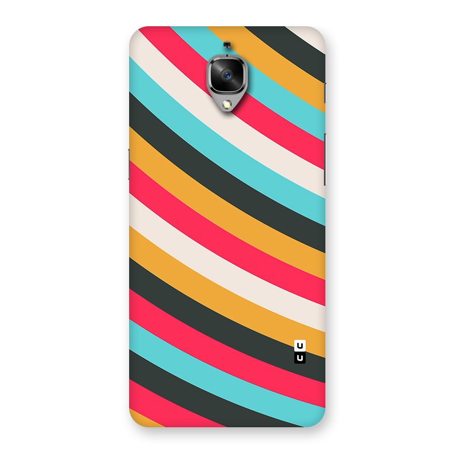 Retro Style Minimal Curves Back Case for OnePlus 3