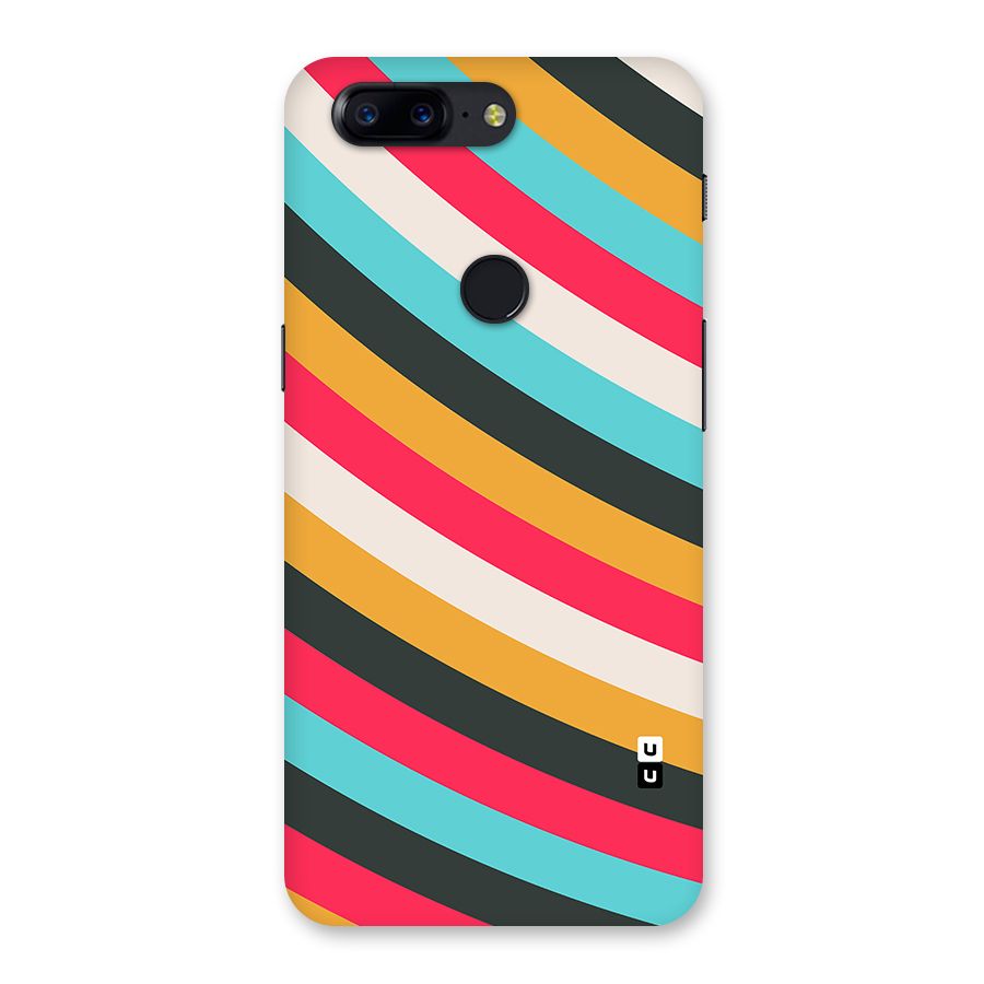Retro Style Minimal Curves Back Case for OnePlus 5T