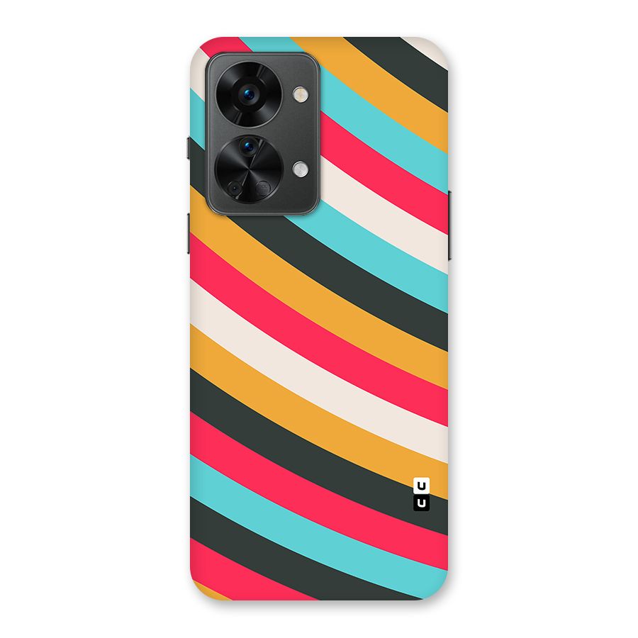 Retro Style Minimal Curves Back Case for OnePlus Nord 2T