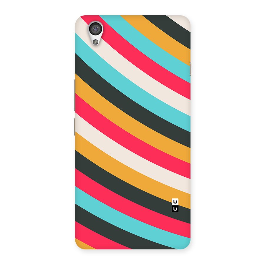 Retro Style Minimal Curves Back Case for OnePlus X