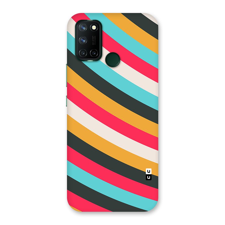 Retro Style Minimal Curves Back Case for Realme 7i