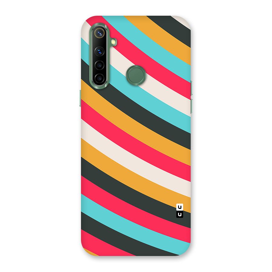 Retro Style Minimal Curves Back Case for Realme Narzo 10