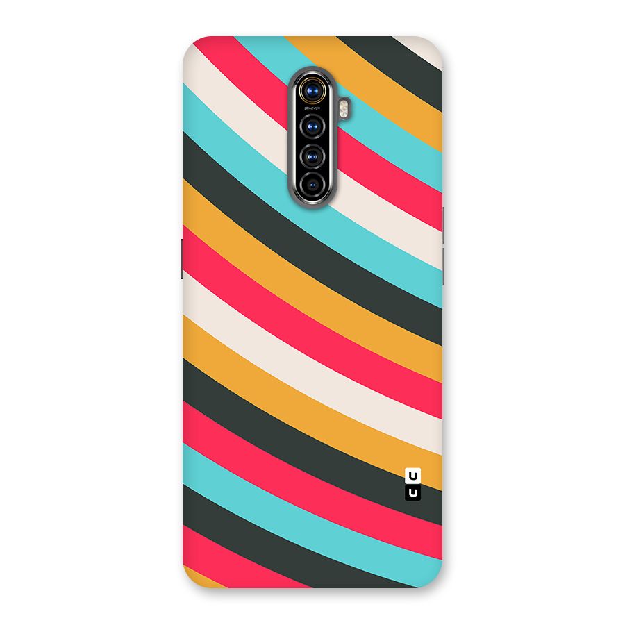 Retro Style Minimal Curves Back Case for Realme X2 Pro