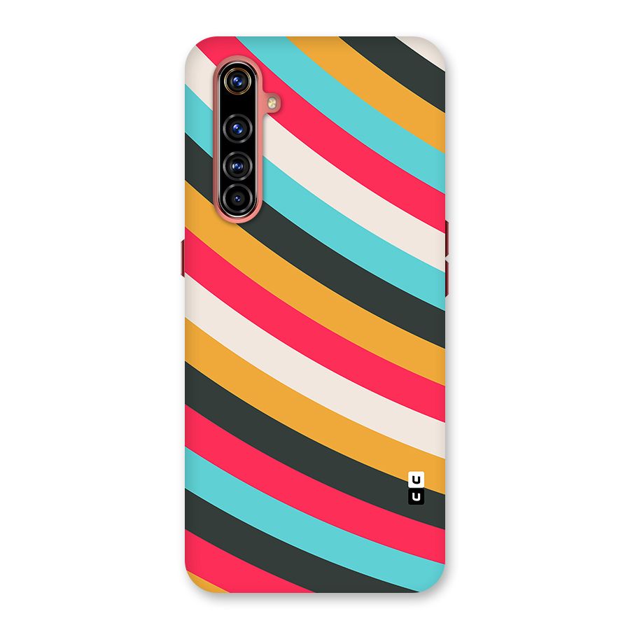 Retro Style Minimal Curves Back Case for Realme X50 Pro