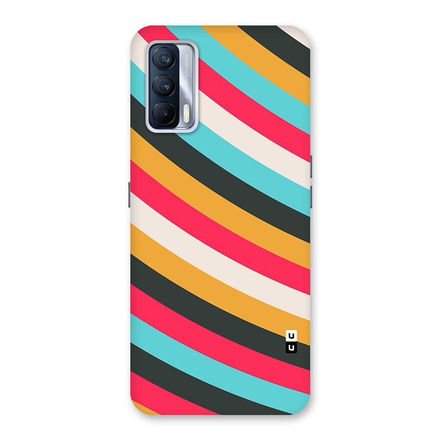 Retro Style Minimal Curves Back Case for Realme X7