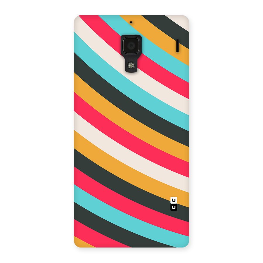 Retro Style Minimal Curves Back Case for Redmi 1s