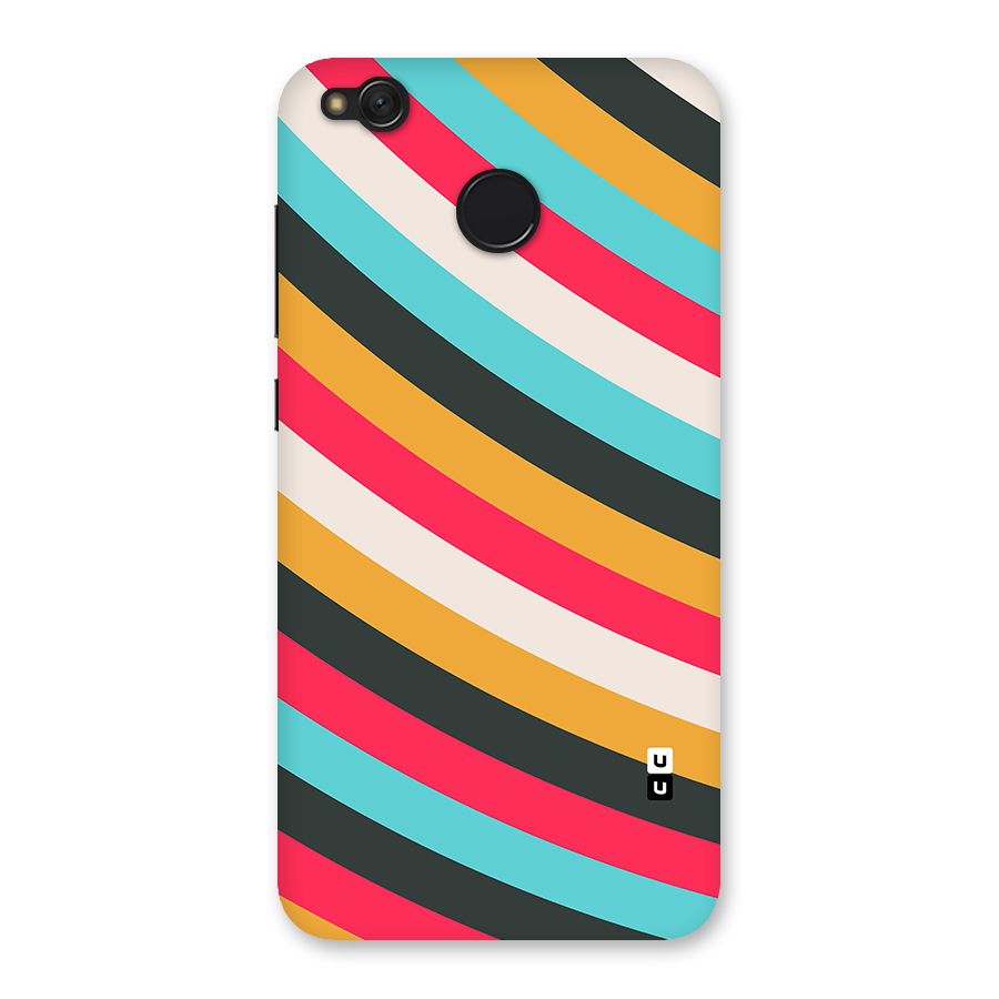 Retro Style Minimal Curves Back Case for Redmi 4
