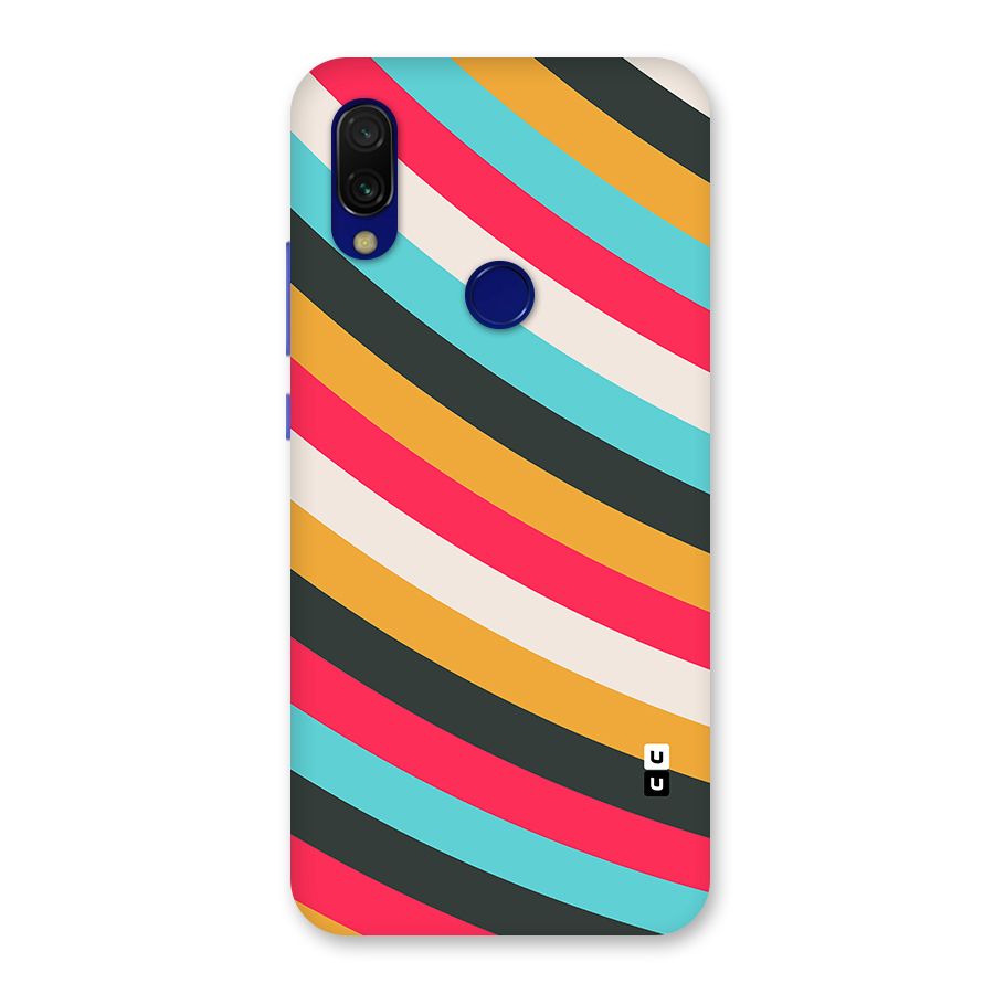 Retro Style Minimal Curves Back Case for Redmi 7