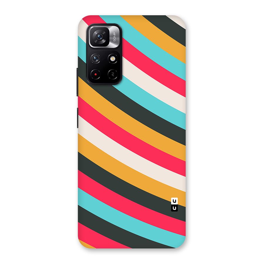 Retro Style Minimal Curves Back Case for Redmi Note 11T 5G