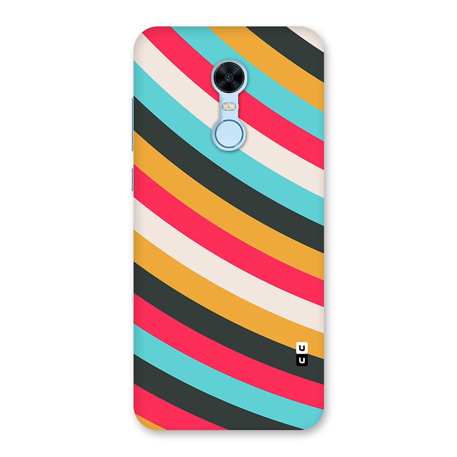Retro Style Minimal Curves Back Case for Redmi Note 5