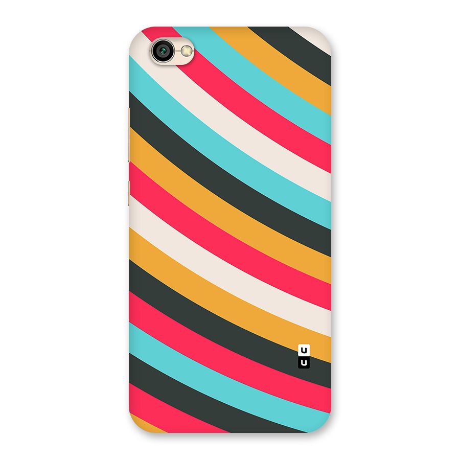 Retro Style Minimal Curves Back Case for Redmi Y1 Lite